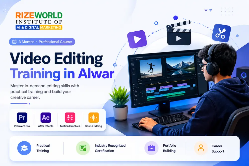 Video Editing Training in Alwar | Certified Course, Classes & Institute